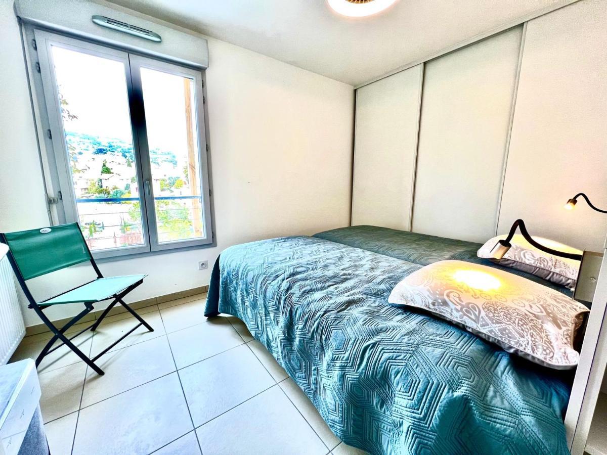 Riviera - Superbe 3 Pieces Avec Terrasse Plein Sud Et Parking Ac- La Terrasse Du Jardin Du Ray Apartment *