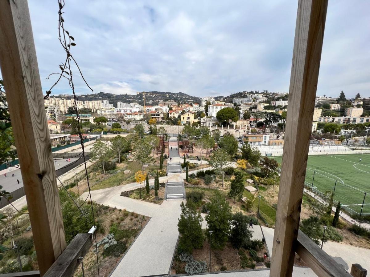 Apartment Riviera - Superbe 3 Pieces Avec Terrasse Plein Sud Et Parking Ac- La Terrasse Du Jardin Du Ray Nizza