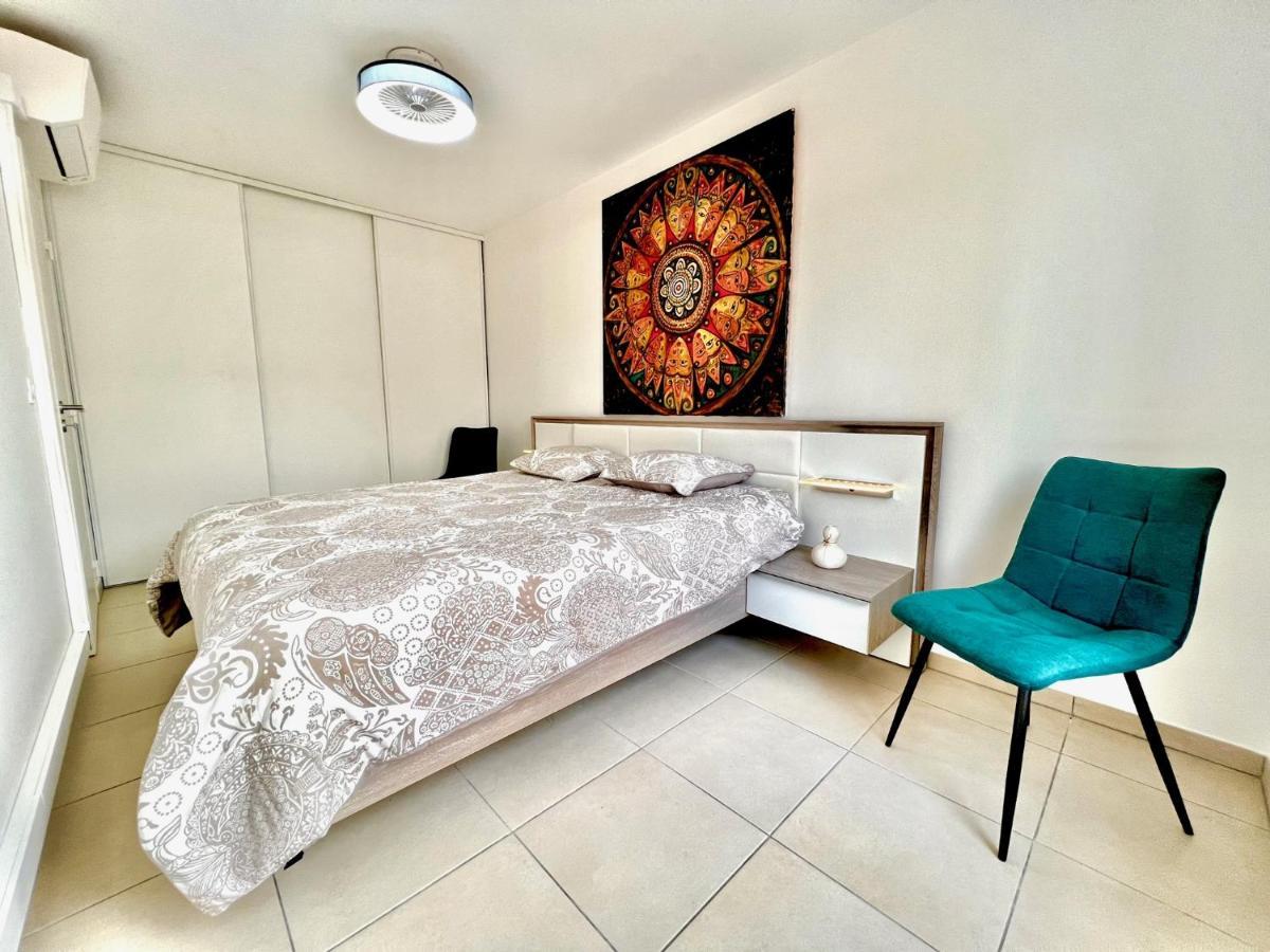 Riviera - Superbe 3 Pieces Avec Terrasse Plein Sud Et Parking Ac- La Terrasse Du Jardin Du Ray Apartment